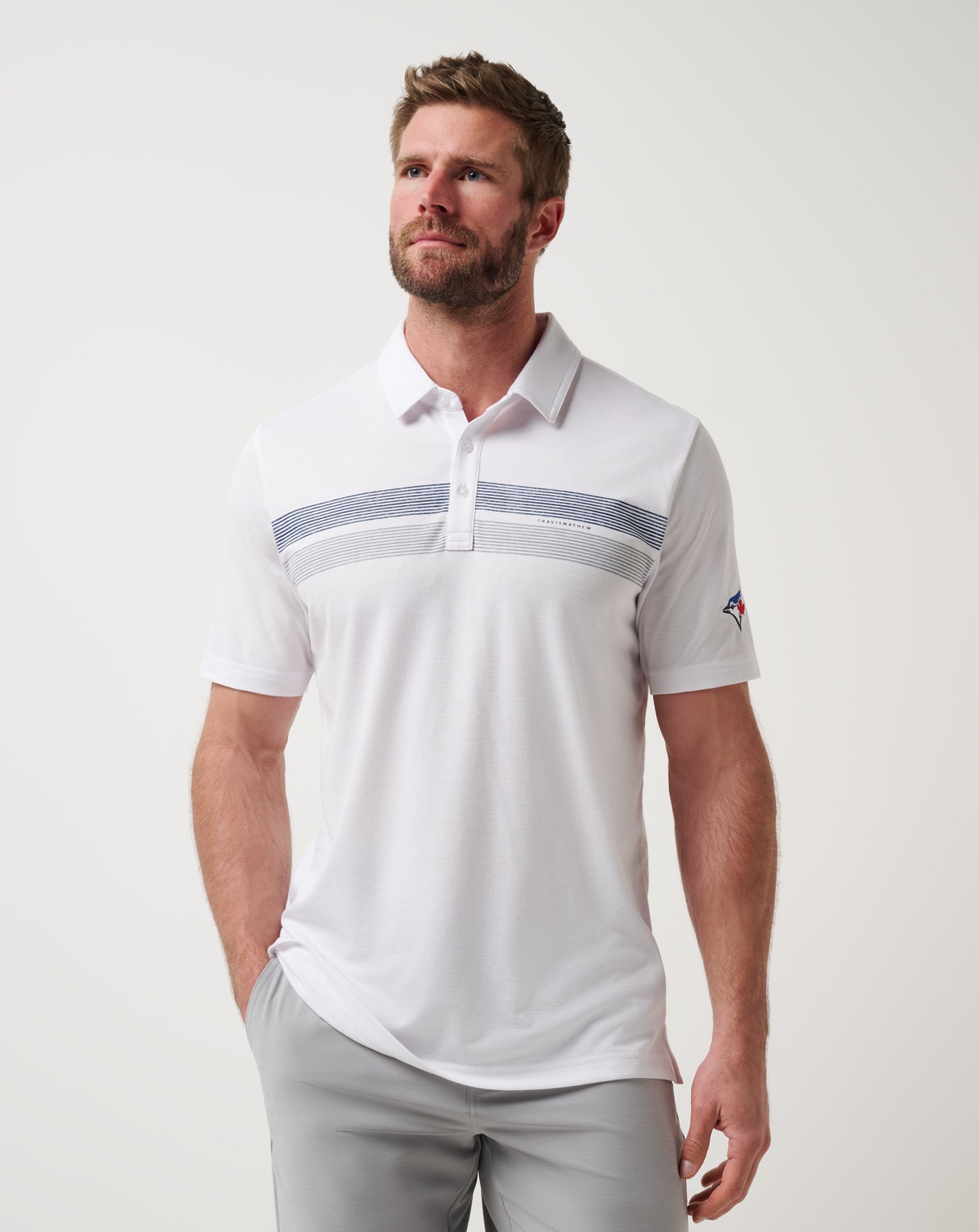 Toronto Blue Jays Top Recruit Polo ∣ TravisMathew