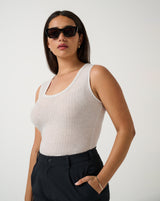 Cloud Modal Rib U-Neck Tank