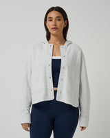 Coastal Quilted Hood Shacket