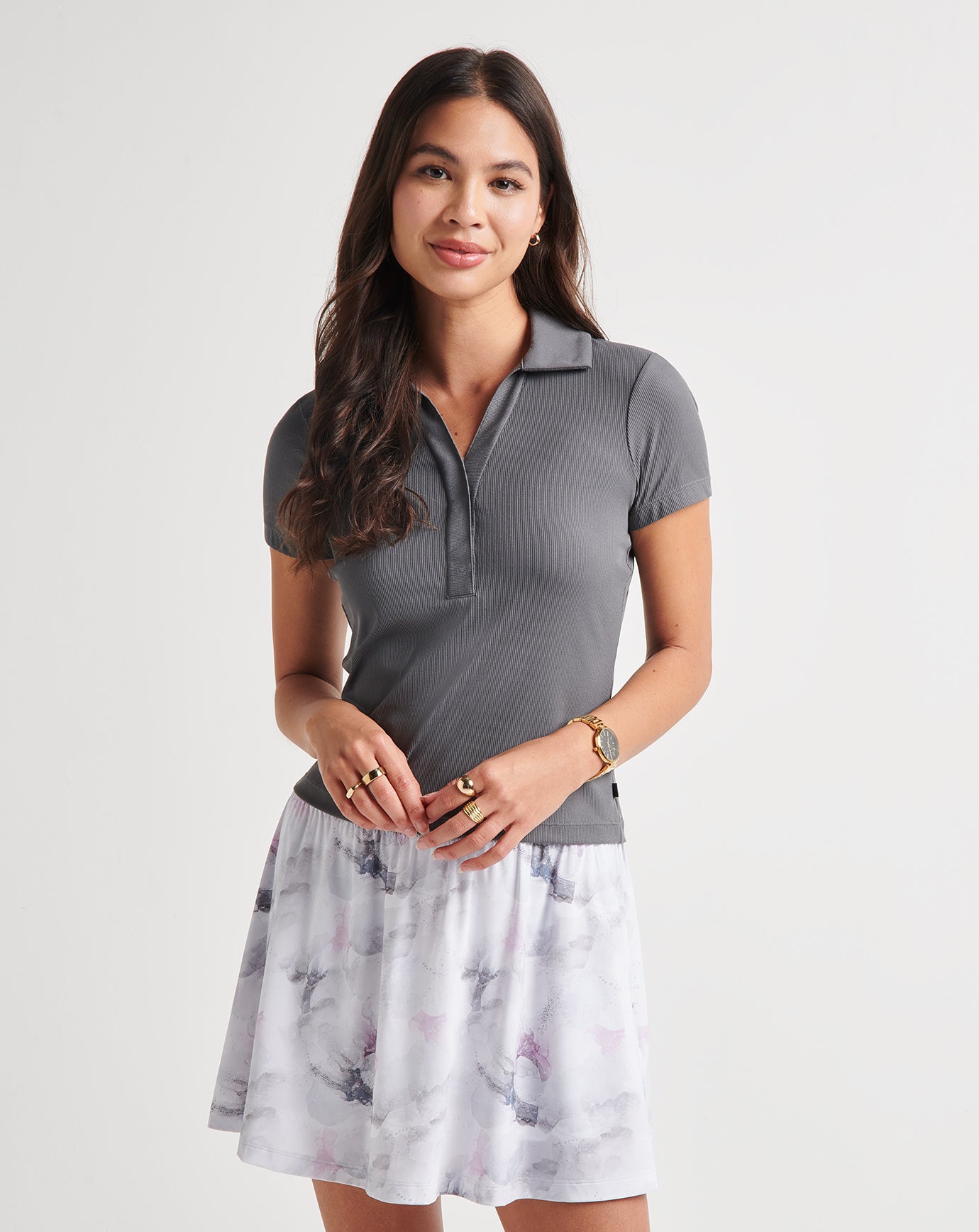 Barcelona Ribbed Polo