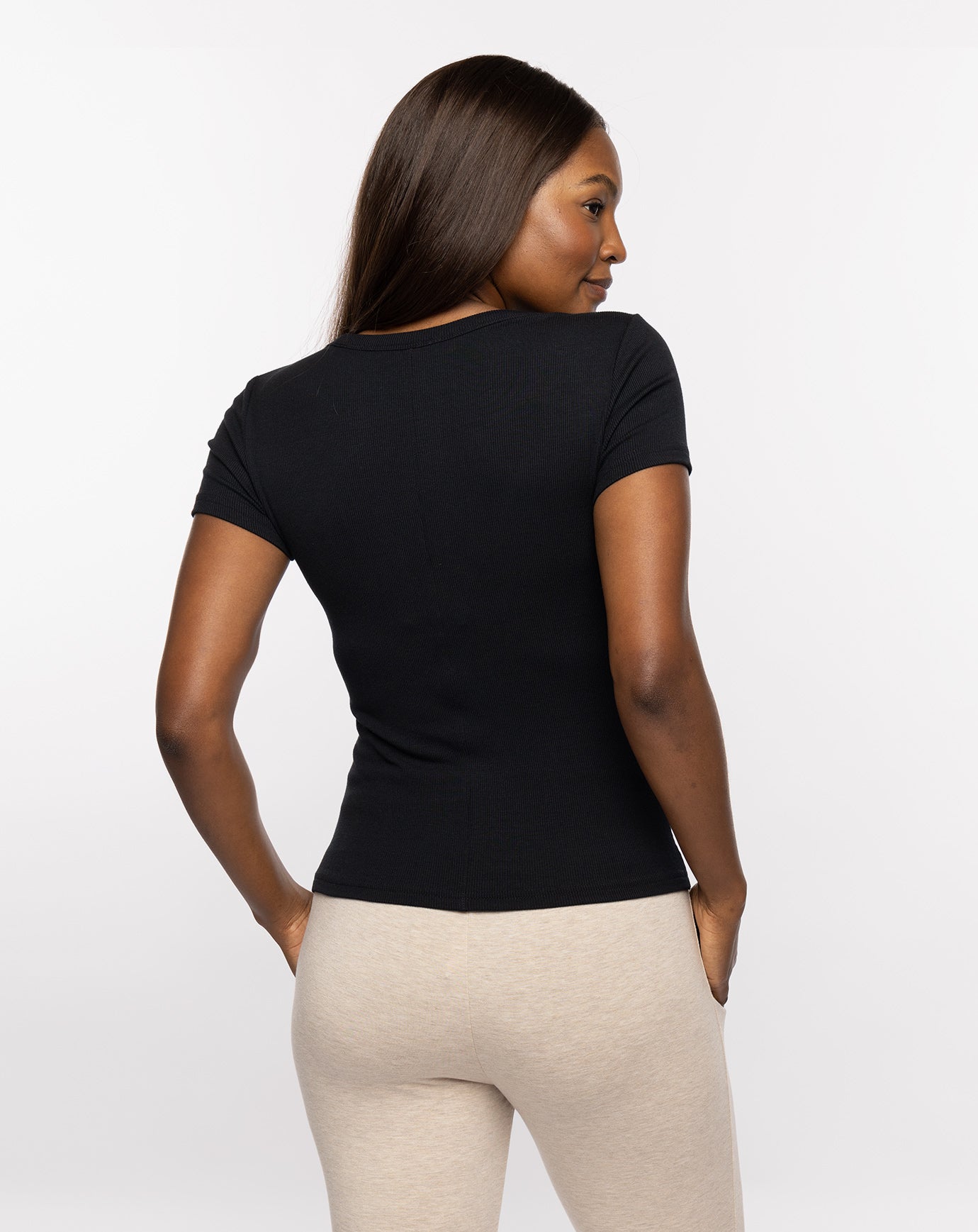 Come Alive Cloud Ribbed Top