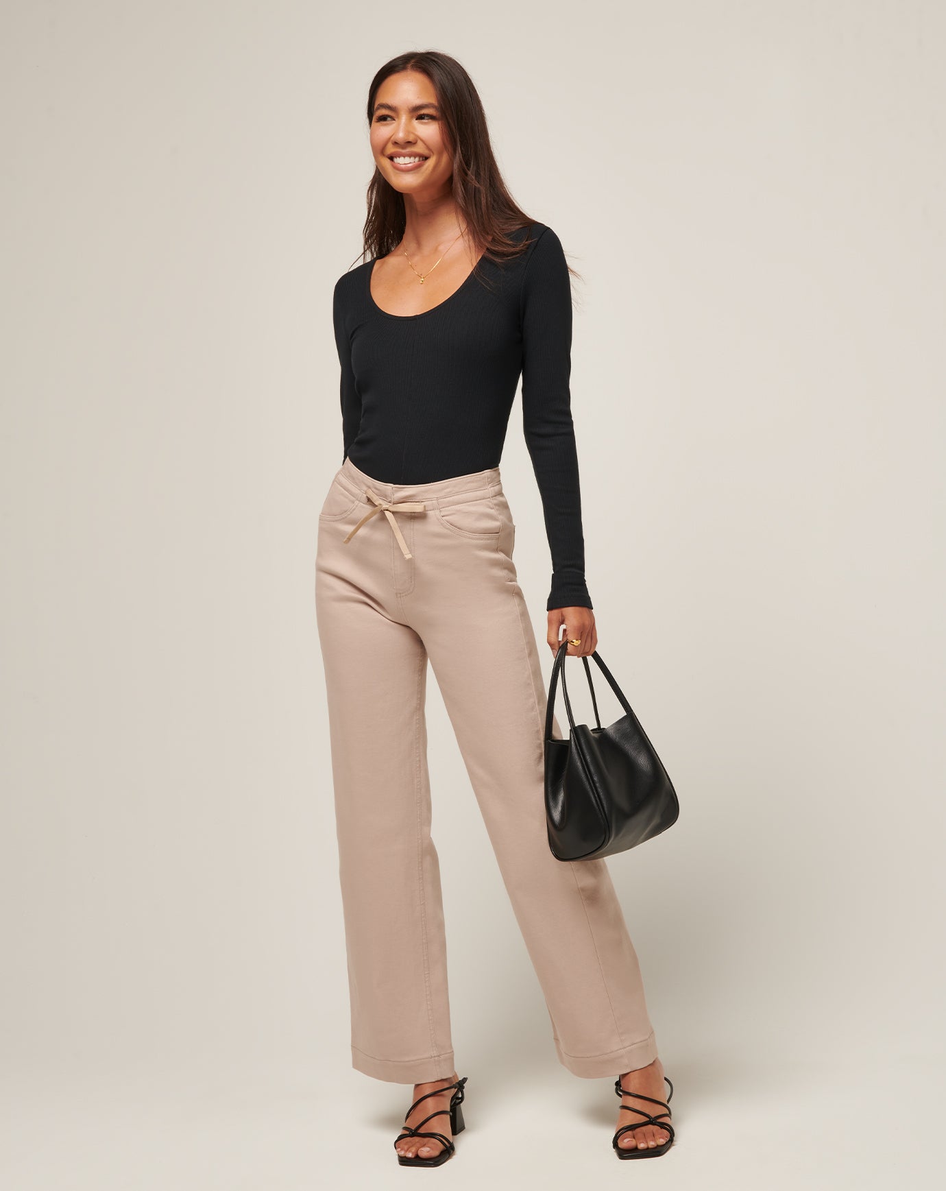 Sun Season Cloud Ribbed Top