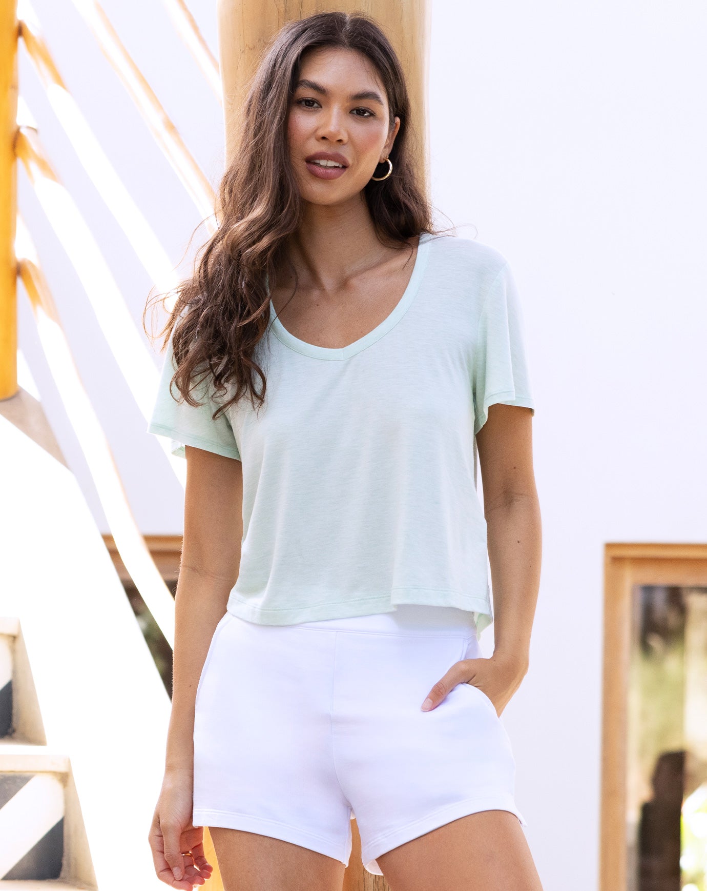 Hermosa Beach Tissue Top