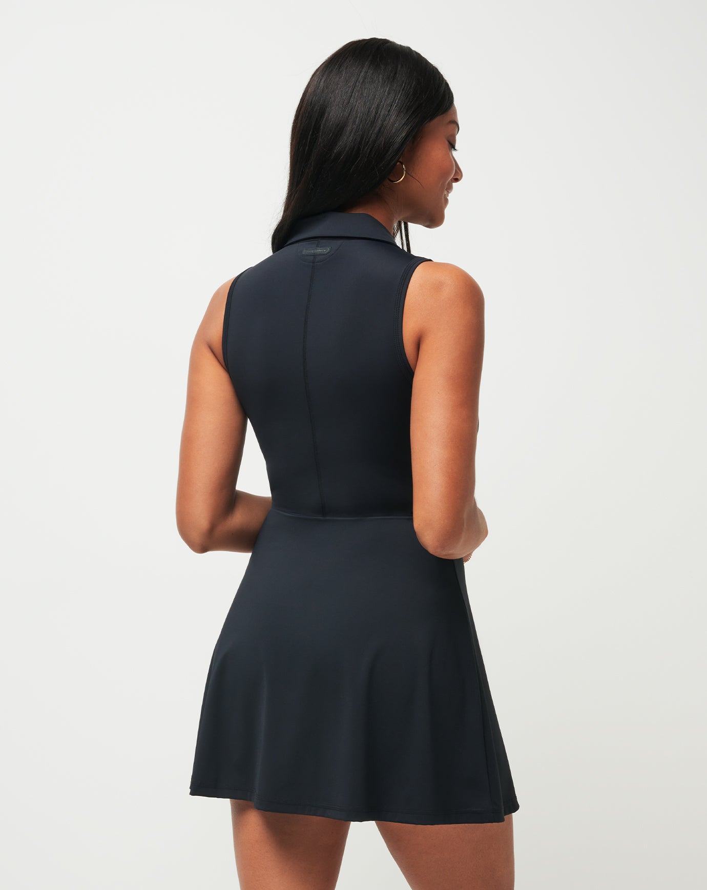 Moveknit Sleeveless Polo Dress