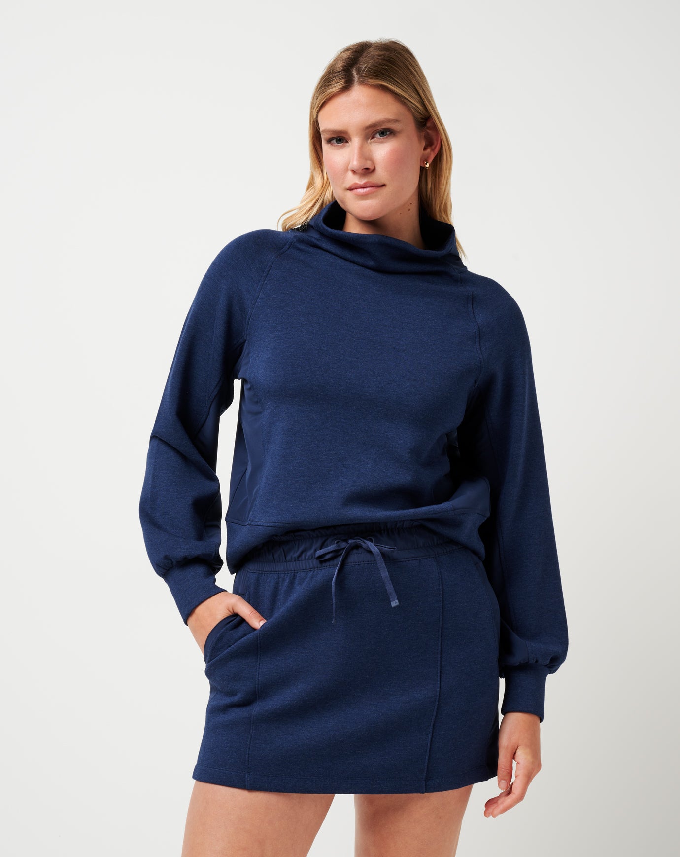 Delightful Funnel Neck
