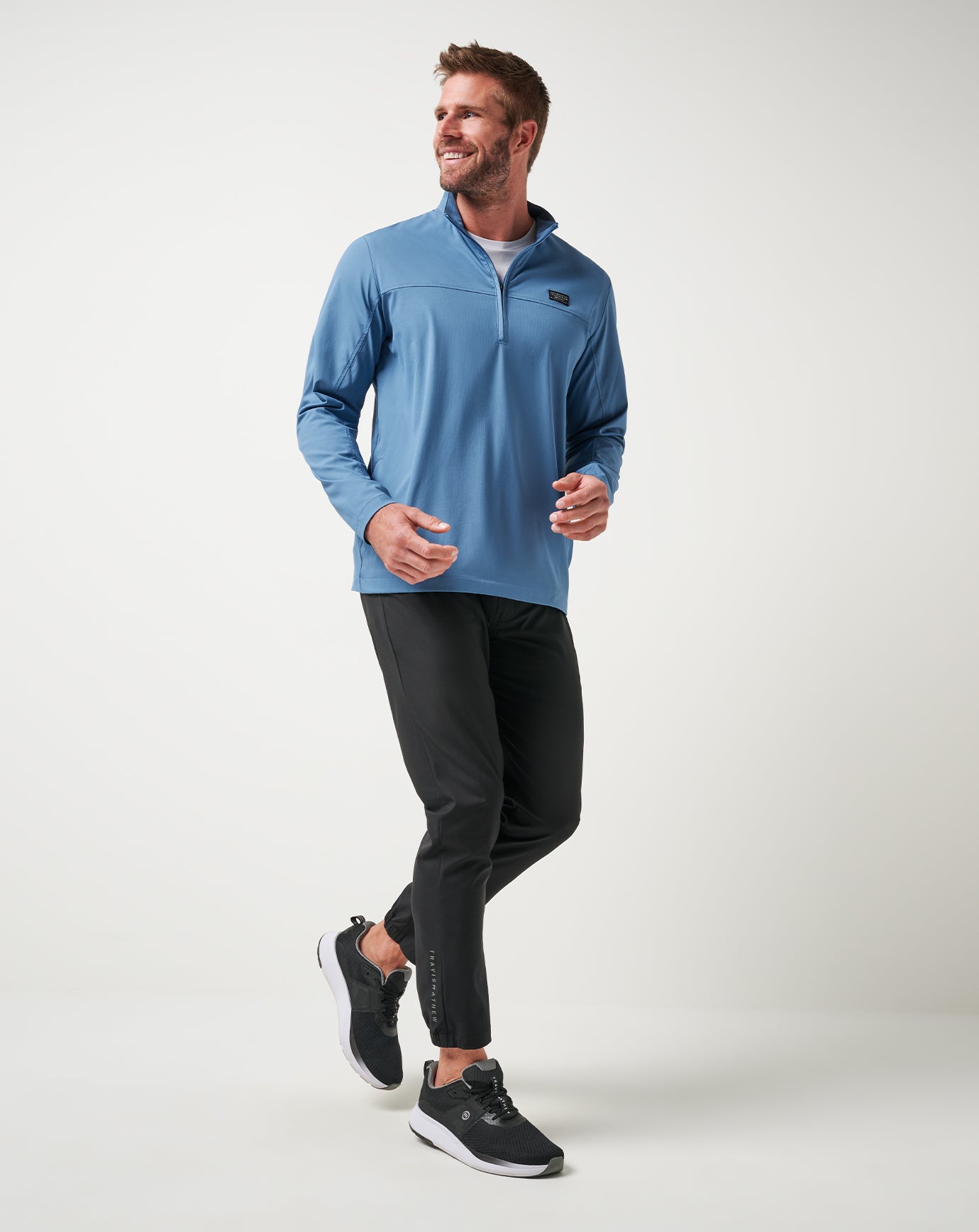 Wanderlust サンプル Wanderlust Quarter Zip ∣ TravisMathew