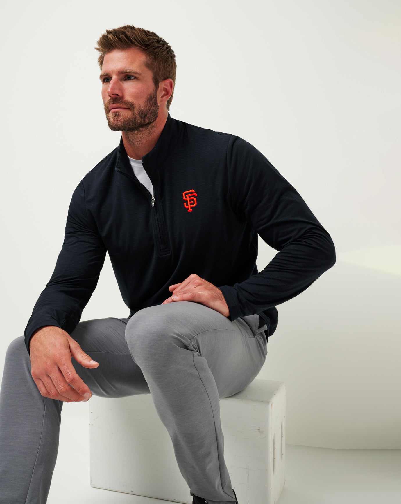 San Francisco Giants The Heater Quarter Zip
