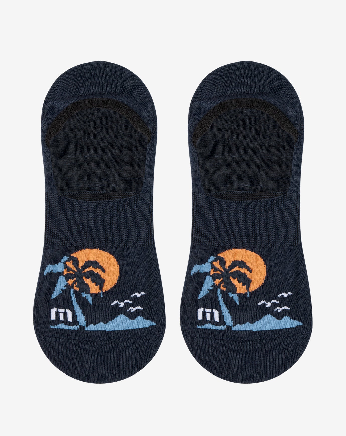 South Seas Getaway No Show Sock