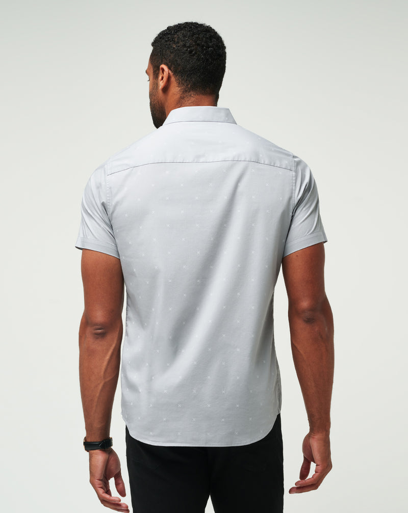 Across The Pond Button-Up