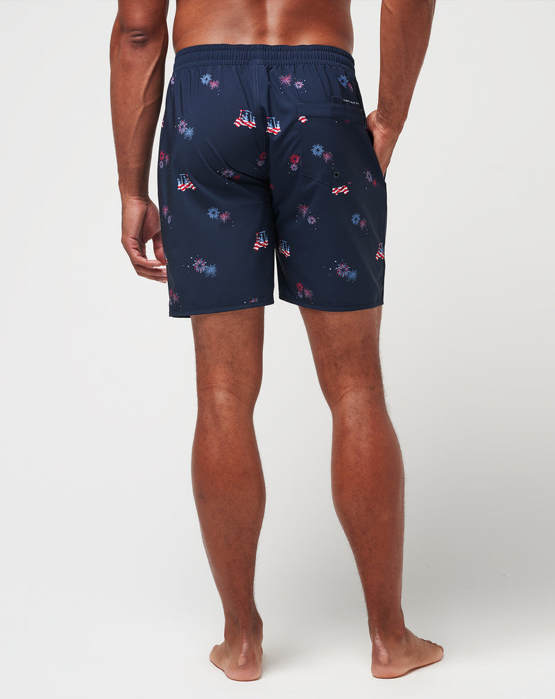 Poolside Patriot Boardshort