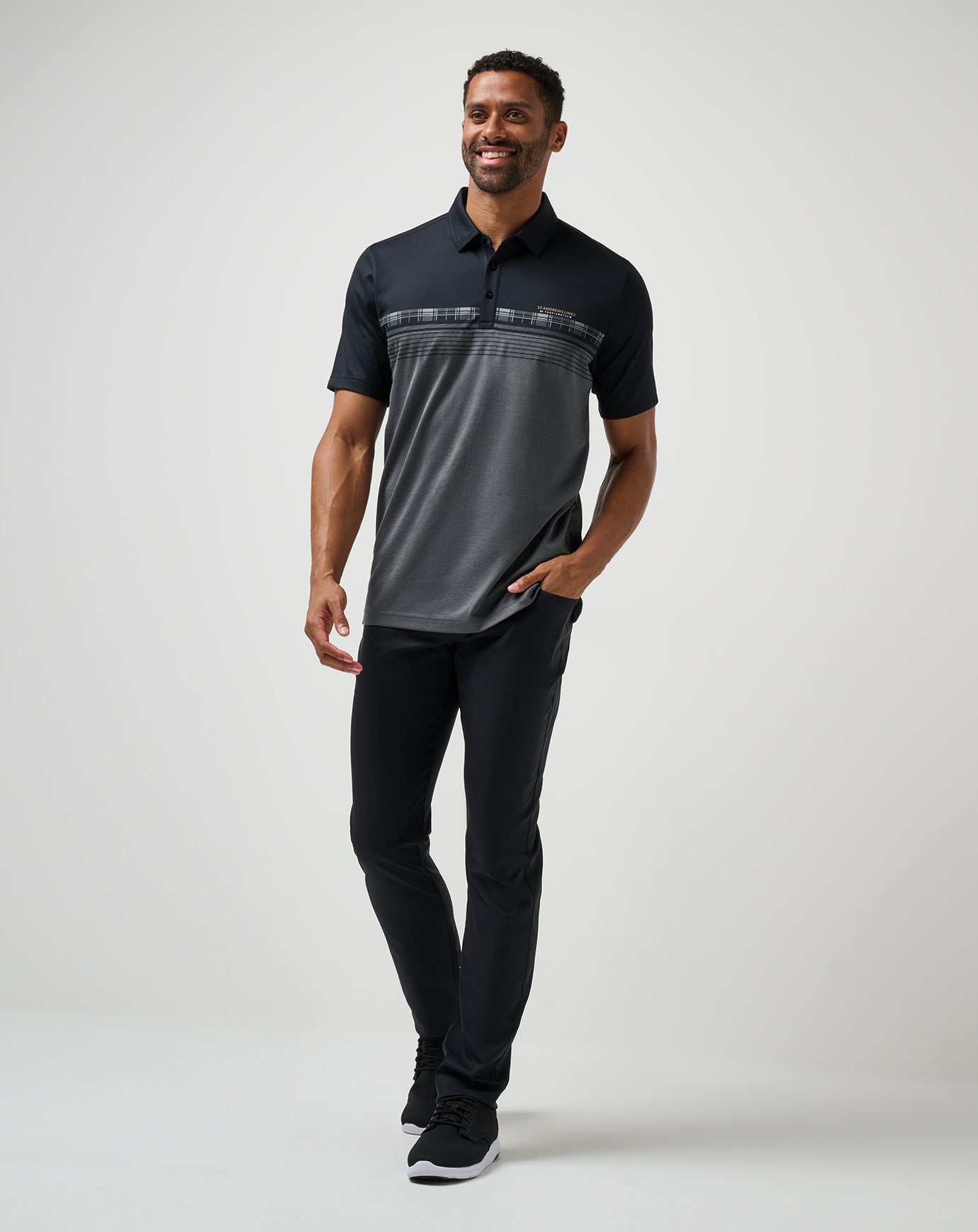 St Andrews Perfect Plaid Polo