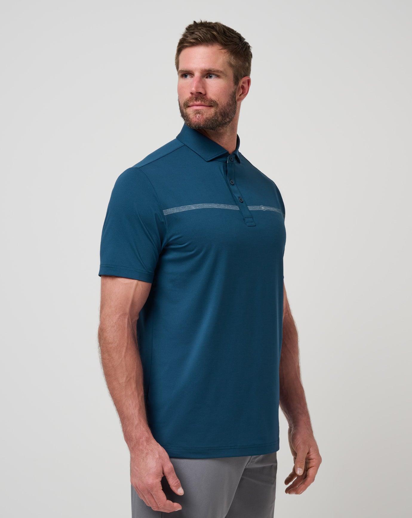 Heater Pro Chest Stripe Polo