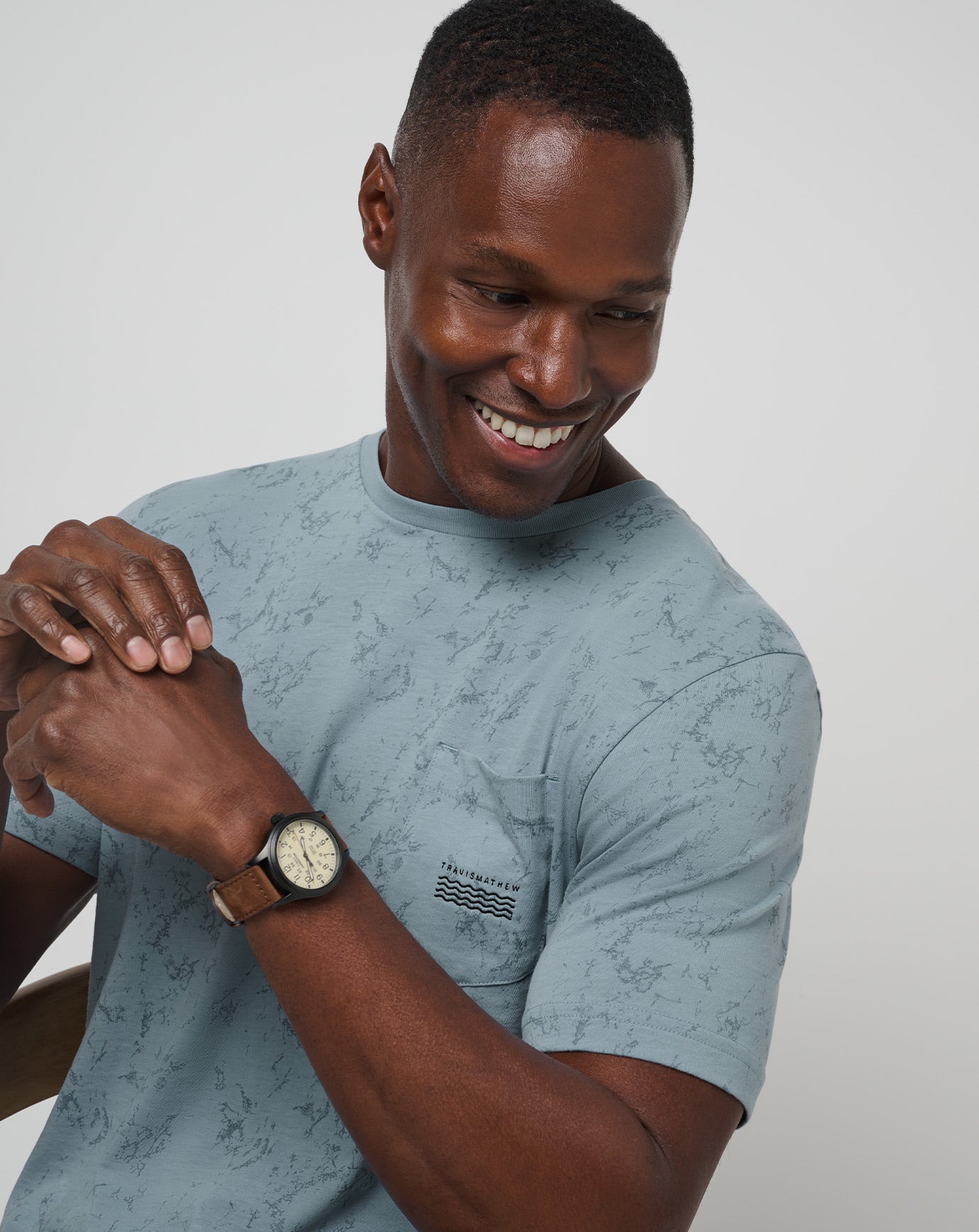 Warmer Tides Pocket Tee