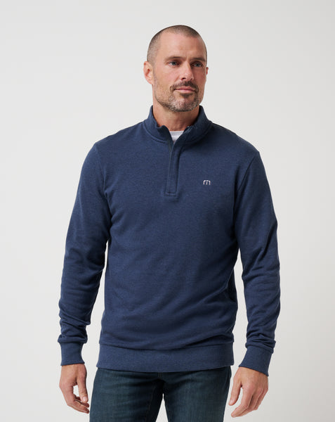 TRAVIS MATHEW ネイビー ハーフジップセーター 1MS309_4HBL_ECOMM_121bb365-