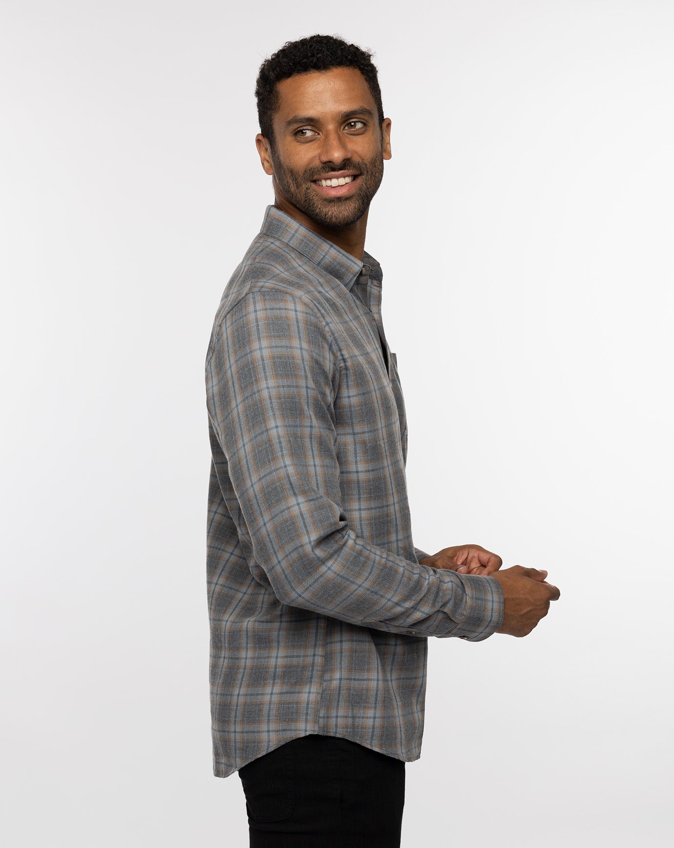 Rooftop Pool Button-Up