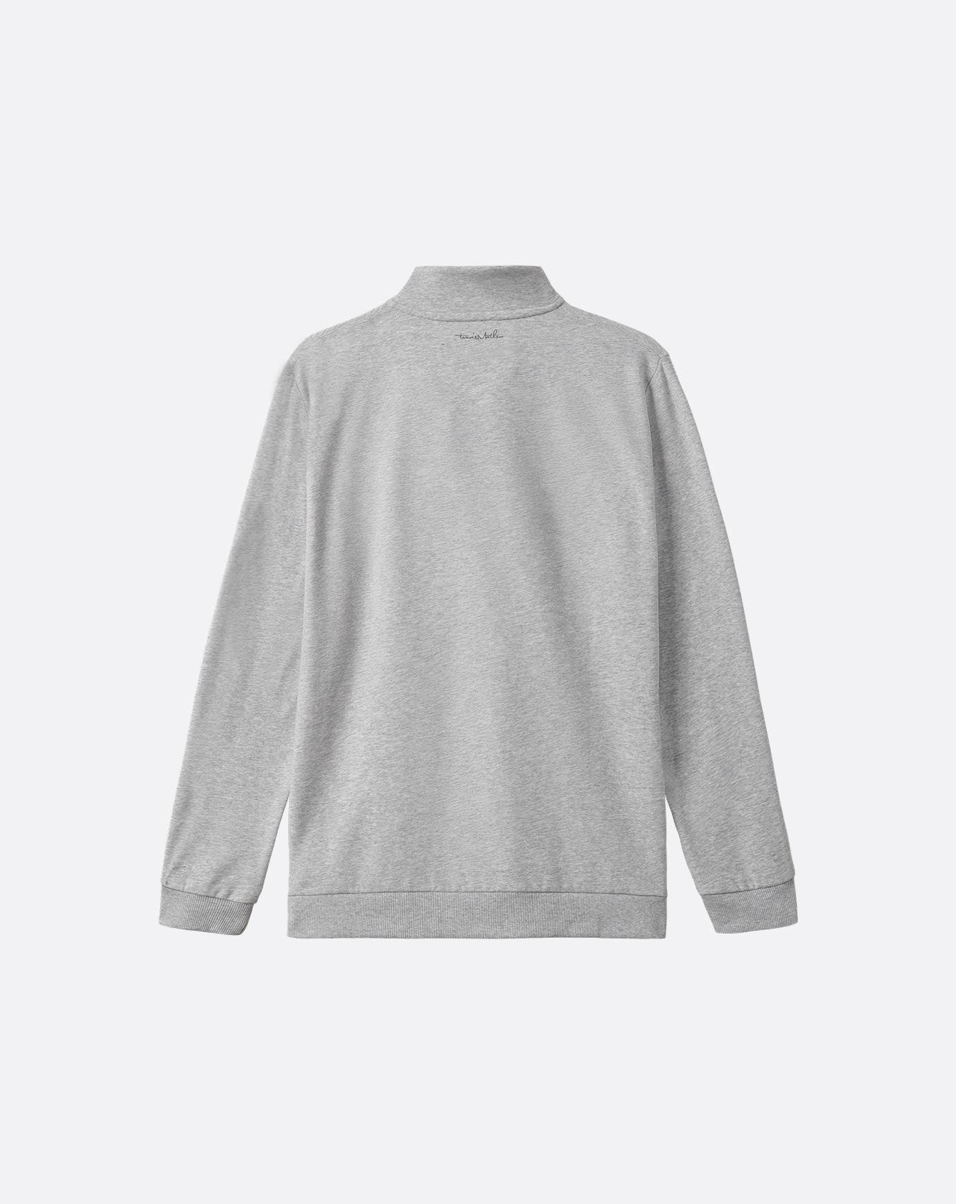 St Andrews Shadow Check Quarter Zip