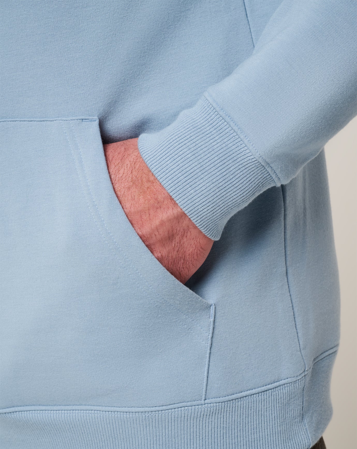 ライトブルー Tii ..äsċii tii höödië.. LII: Blue Wide Band Zip-Up Hoodie | SSENSE Canada