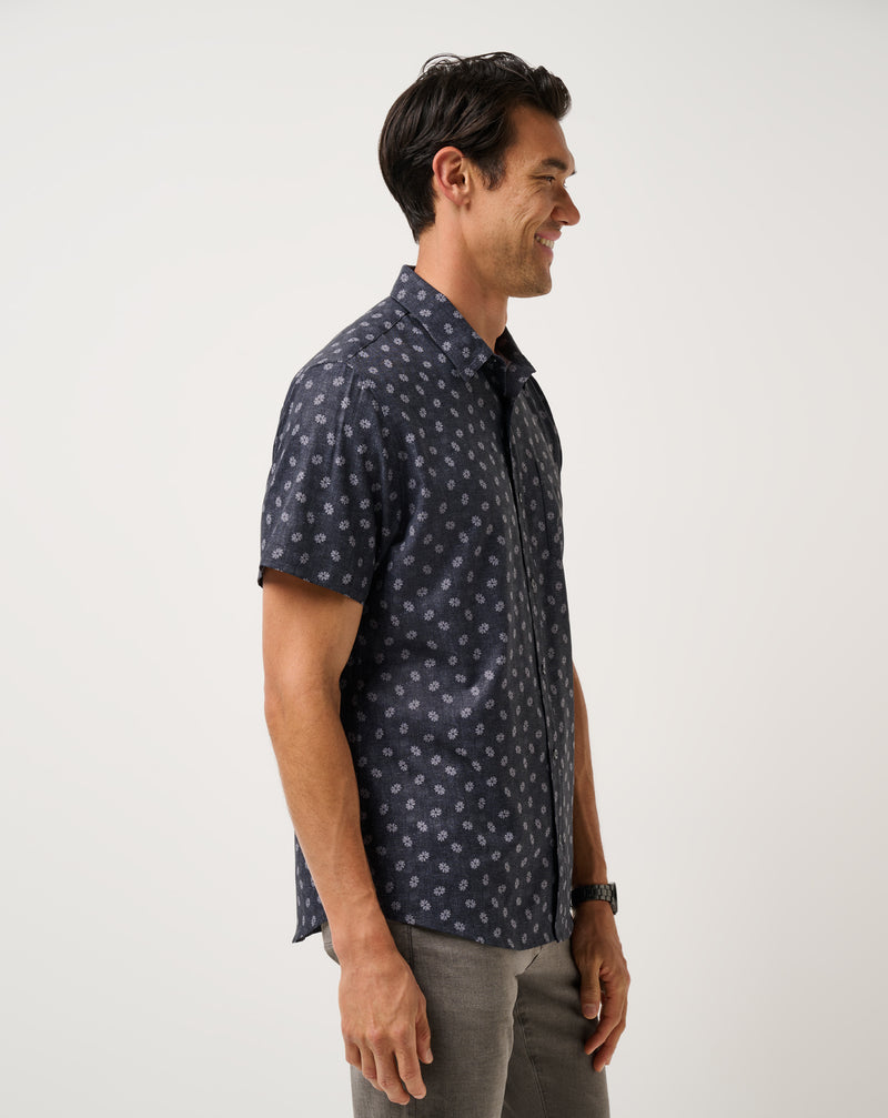 Grey Wind Button-Up