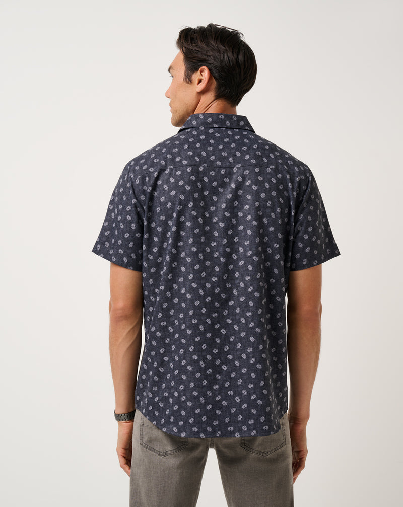 Grey Wind Button-Up