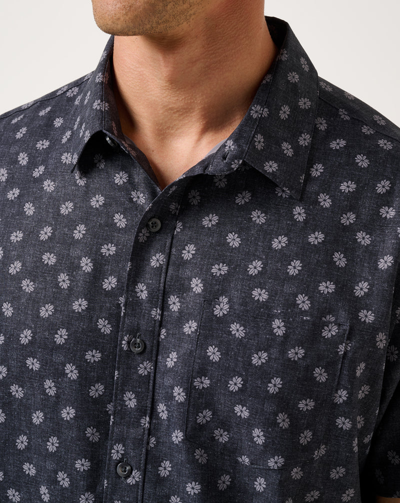 Grey Wind Button-Up