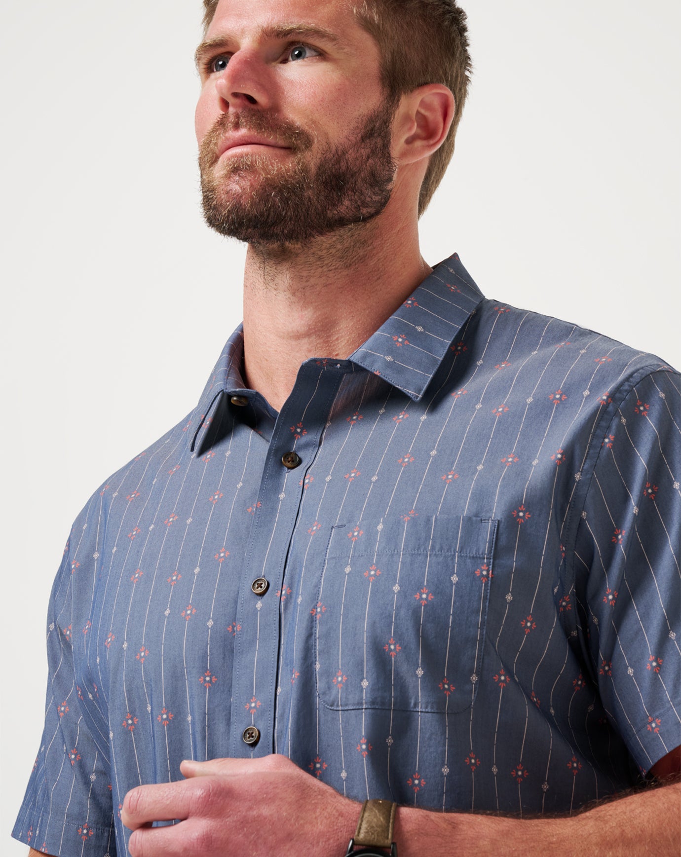 Deco Button-Up