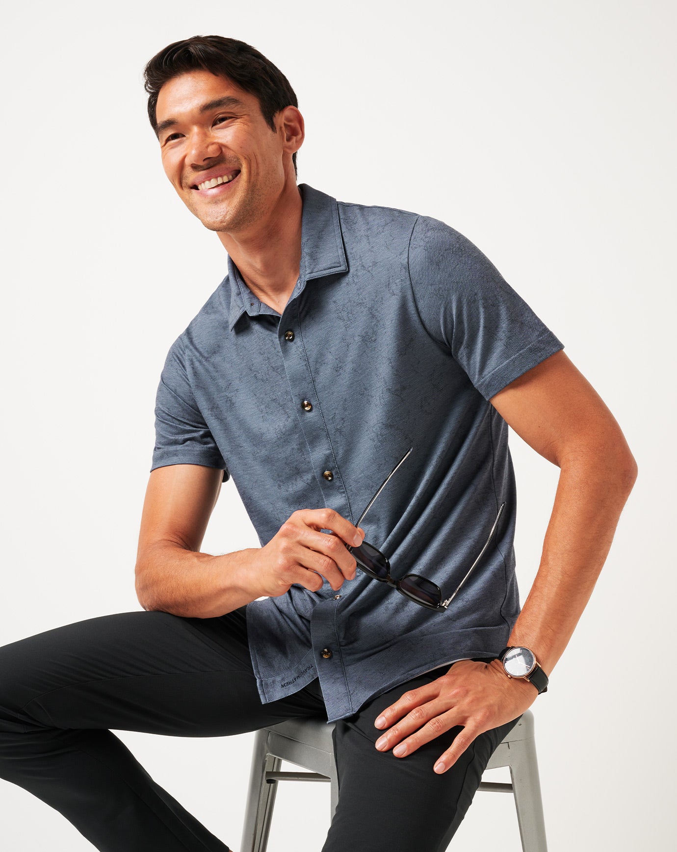 Featherweight Tides Button-Up