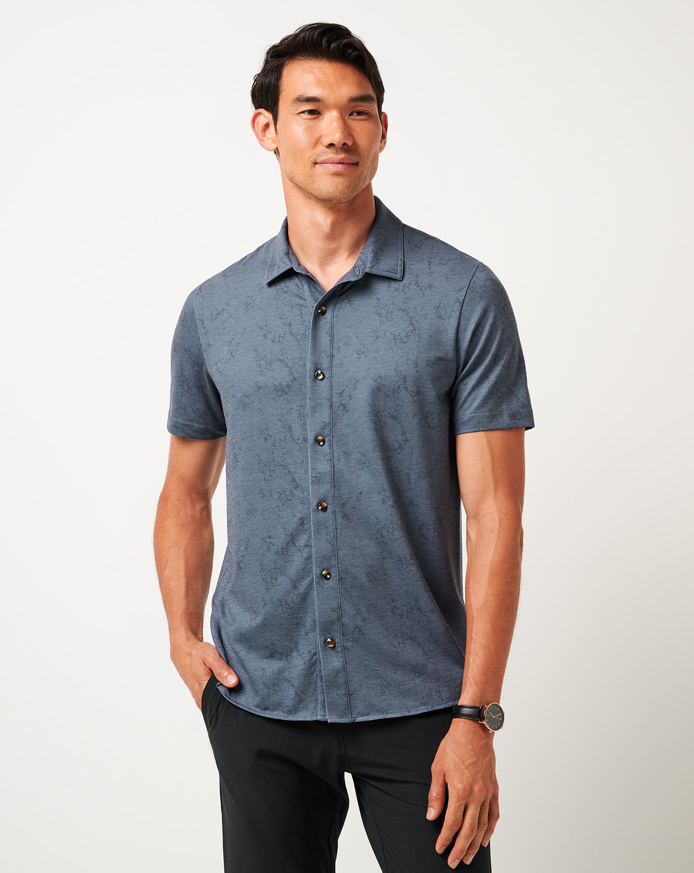 Featherweight Tides Button-Up