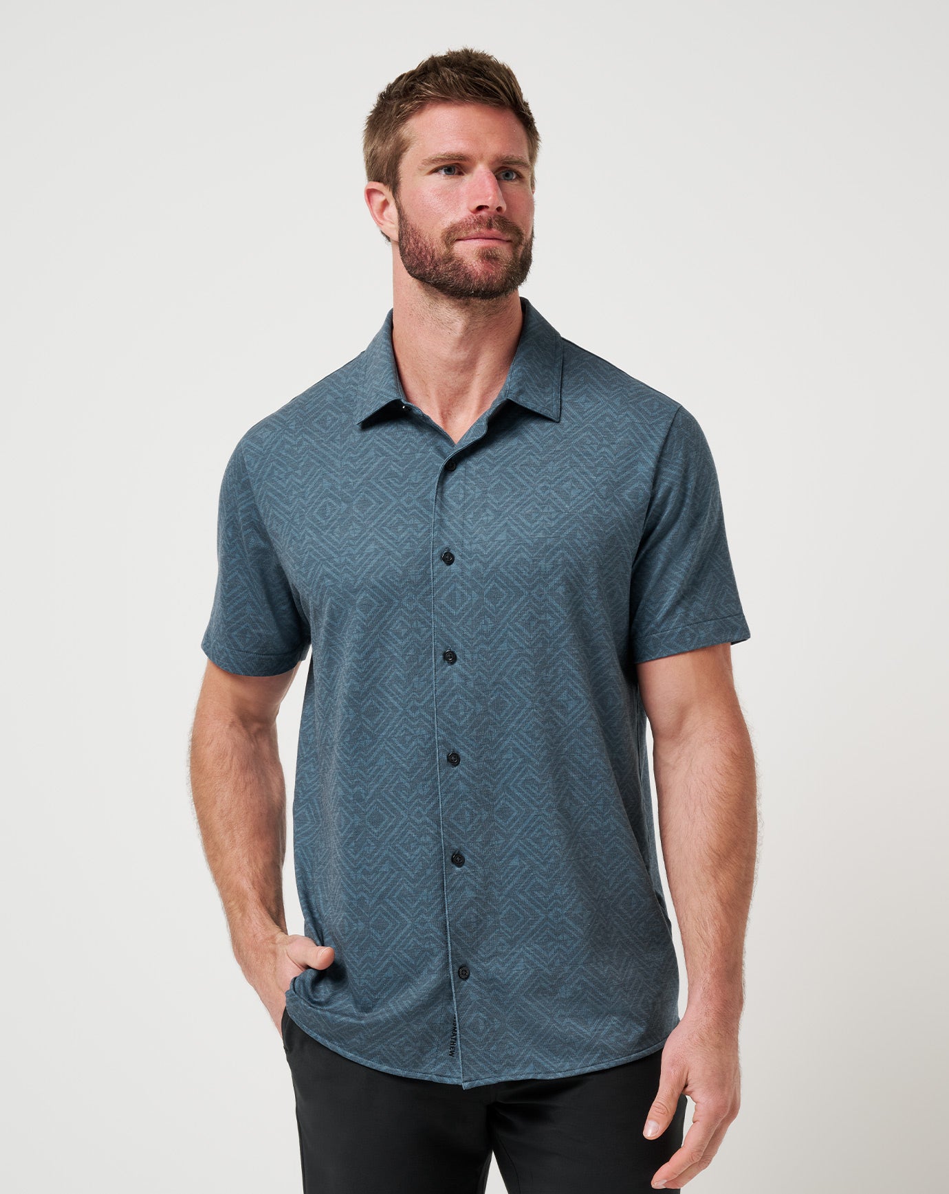 Featherweight Night Button-Up