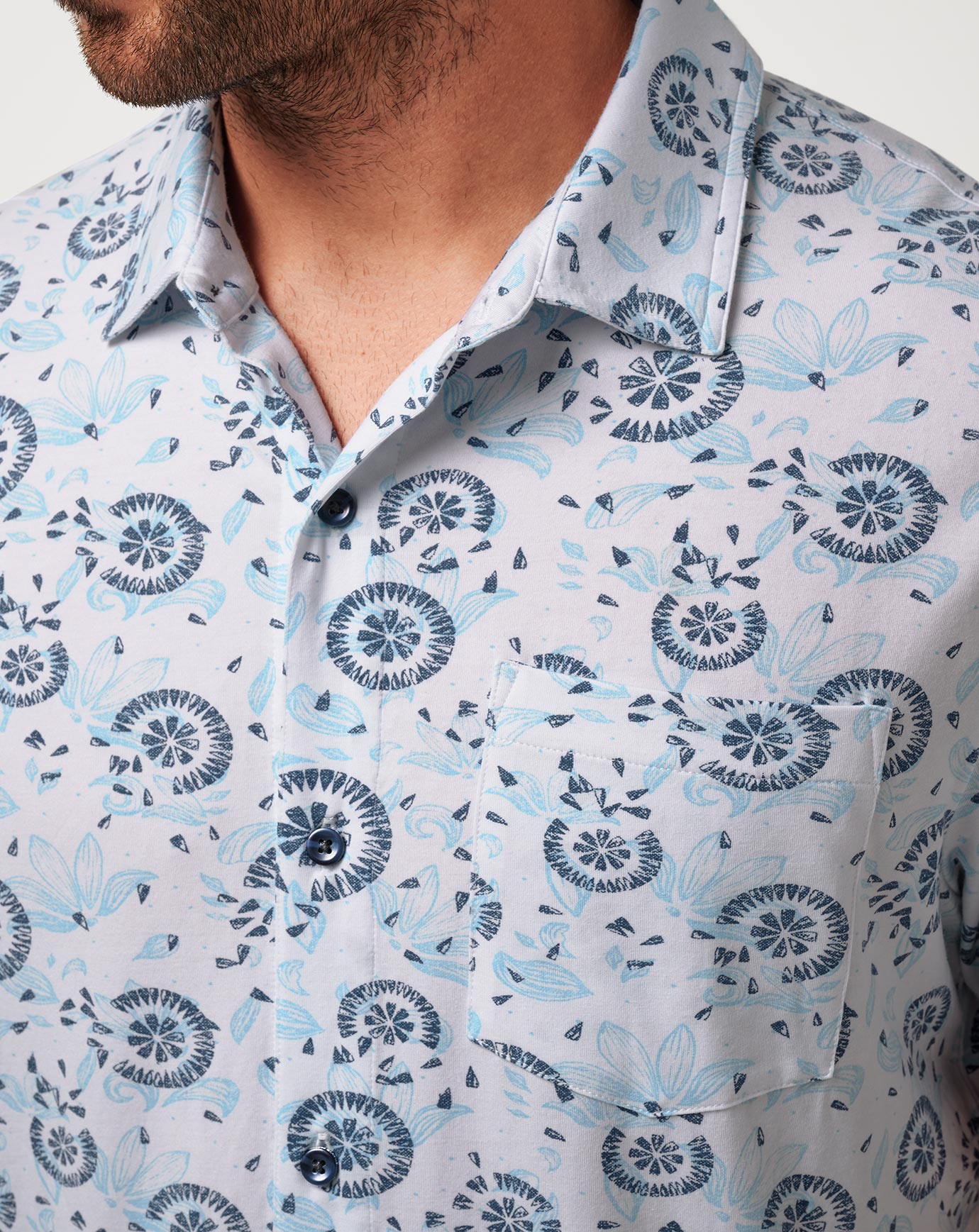 Flourish Button-Up