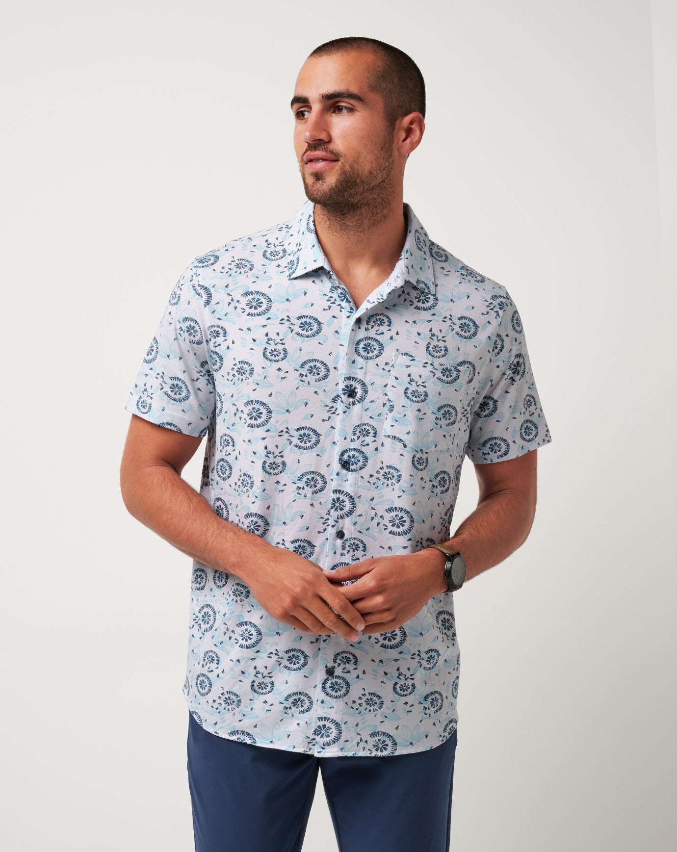 Flourish Button-Up