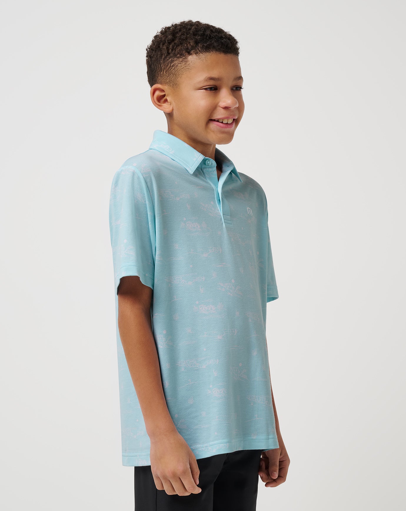 Tropical Road Youth Polo
