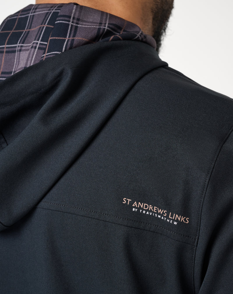St Andrews Sevens Highland Hooded Quarter Zip