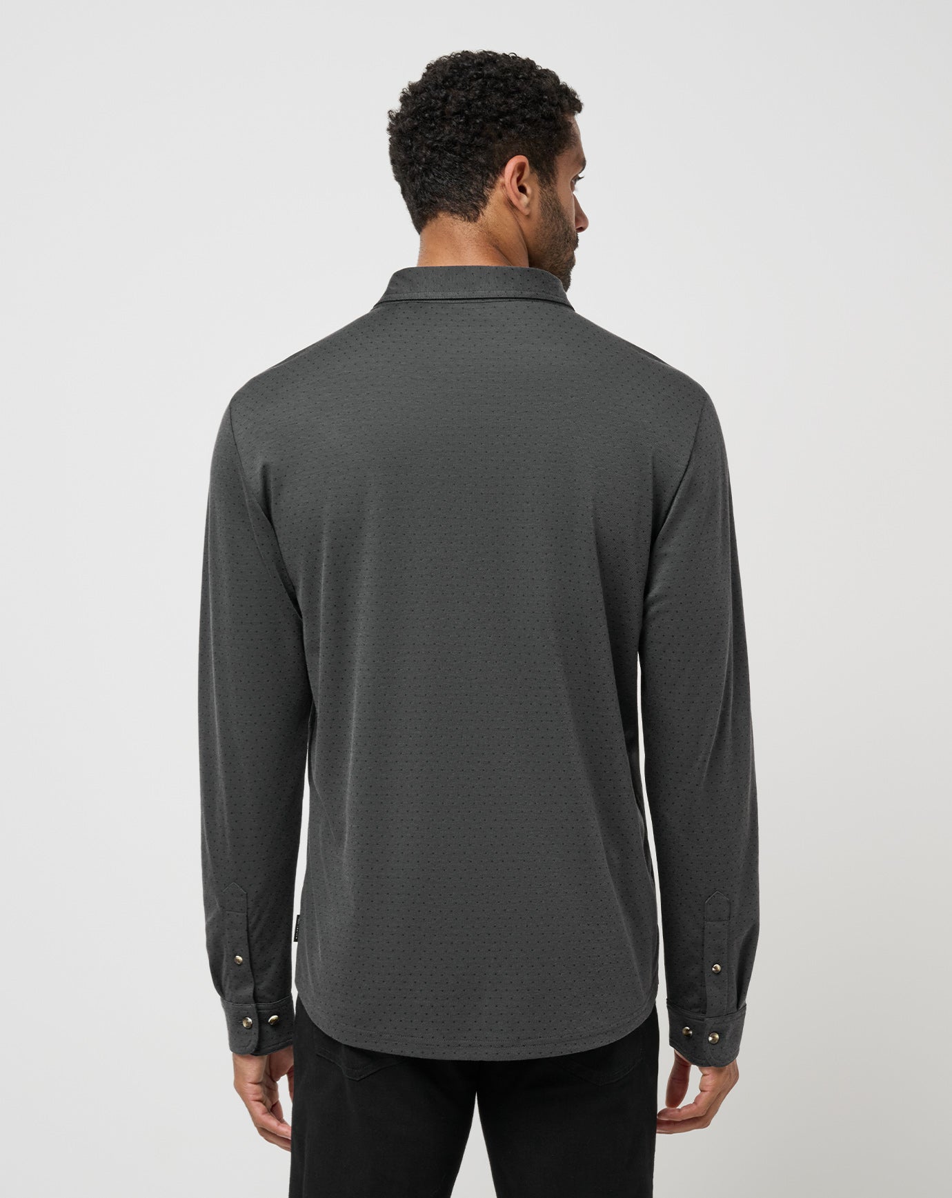 Handsome Town Long Sleeve Polo