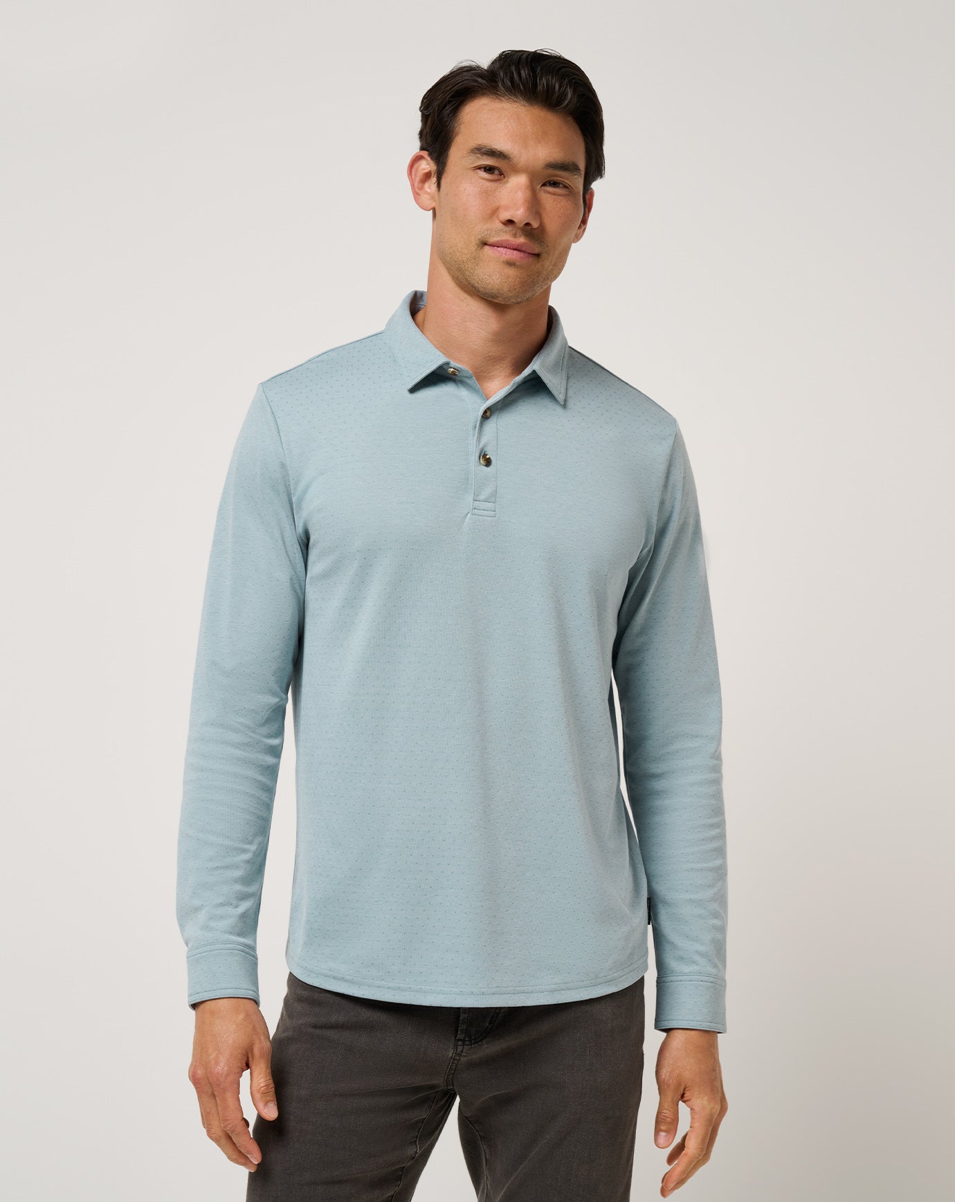 Handsome Town Long Sleeve Polo ∣ TravisMathew