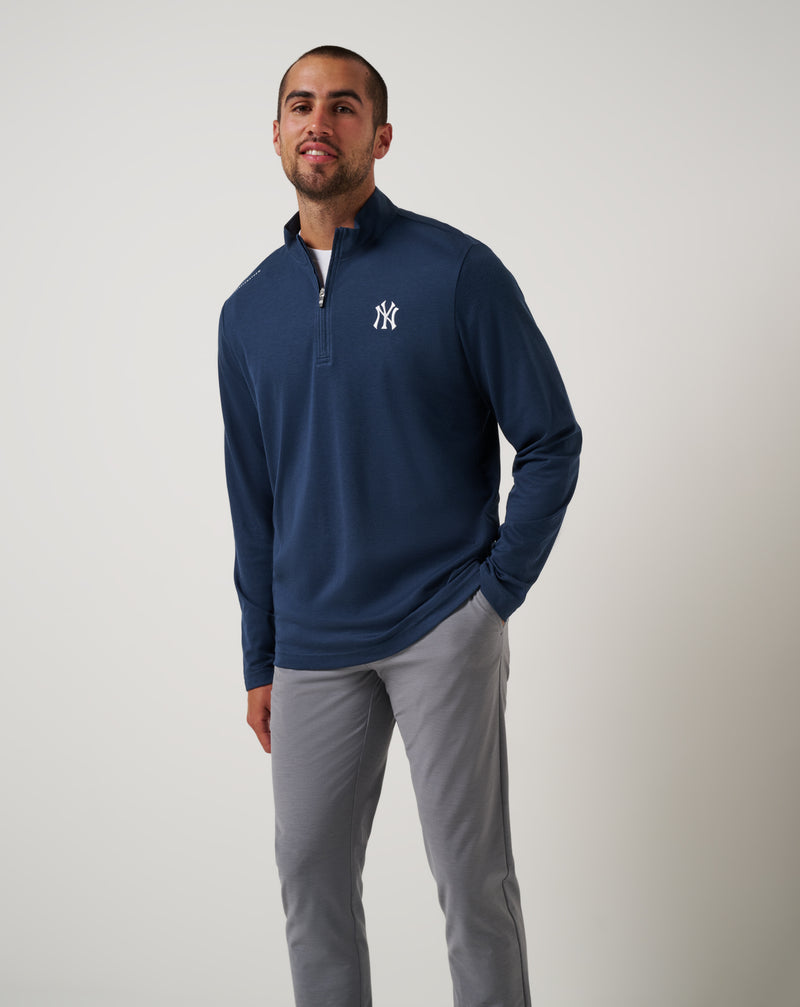 New York Yankees Time To Tailgate Quarter Zip