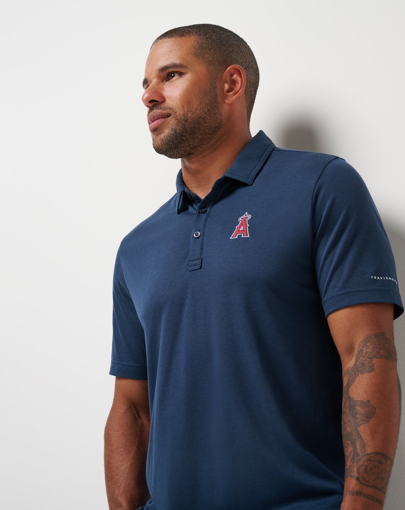 Los Angeles Angels Playoff Pitch Polo image 6