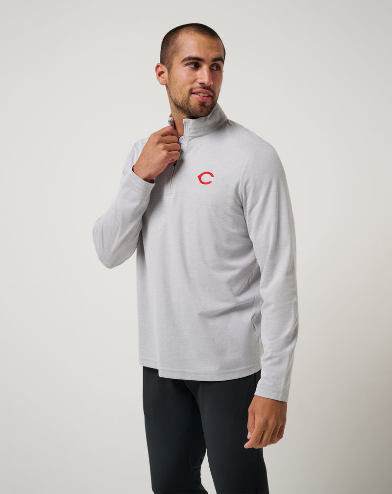 Cincinnati Reds Time To Tailgate Quarter Zip