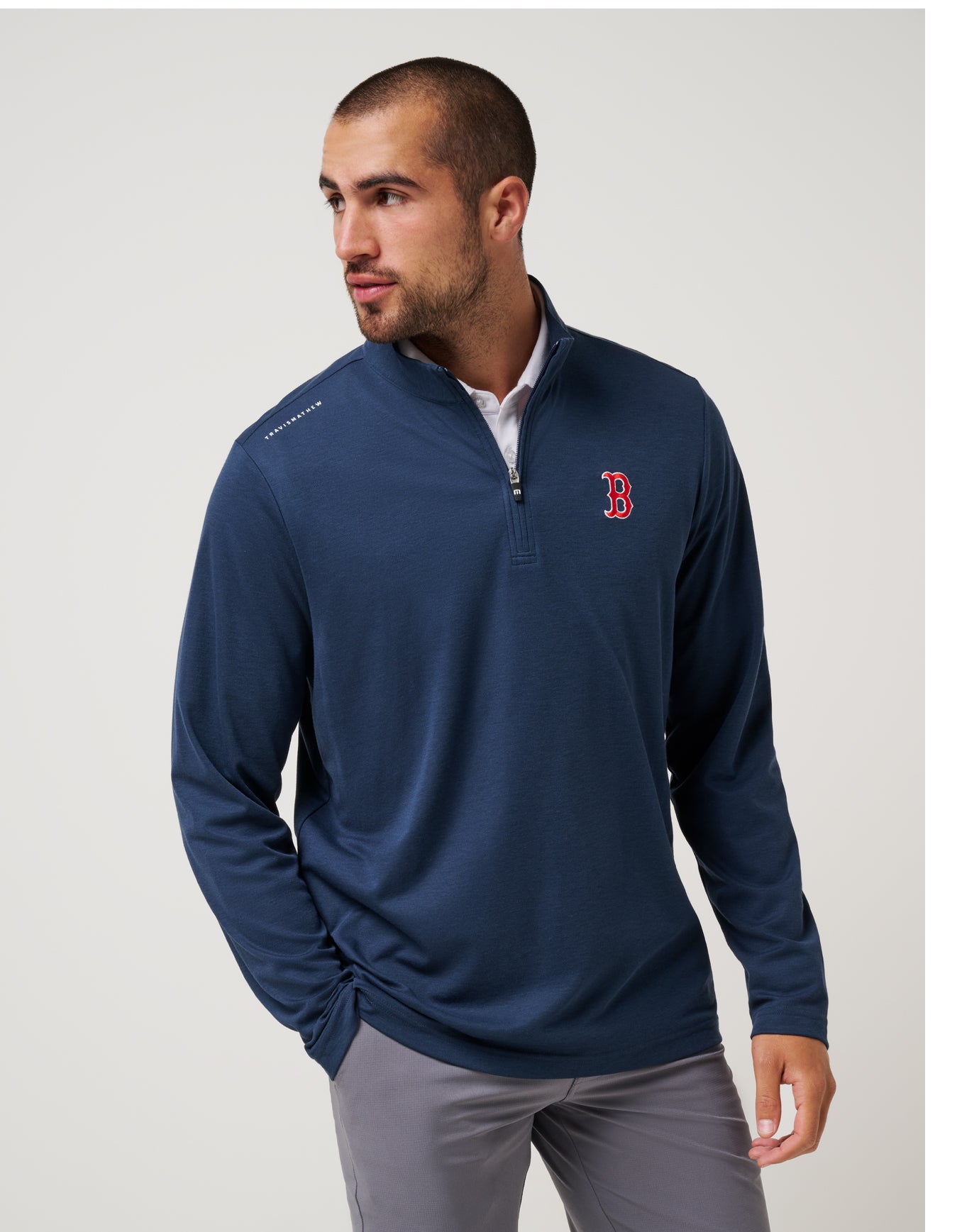 Boston Red Sox Time To Tailgate Quarter Zip