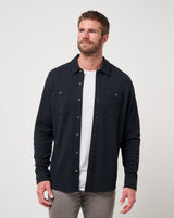 Cloud Waffle Shirt Jacket