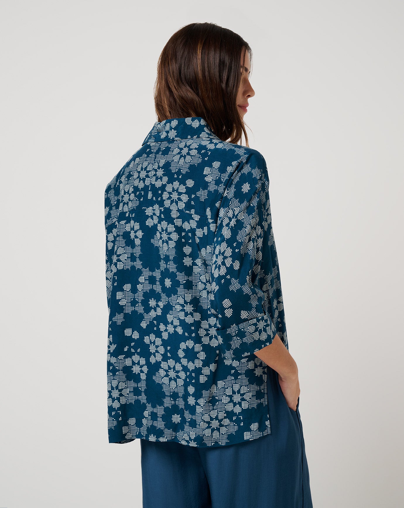 Savanna Printed Button-Up image 4