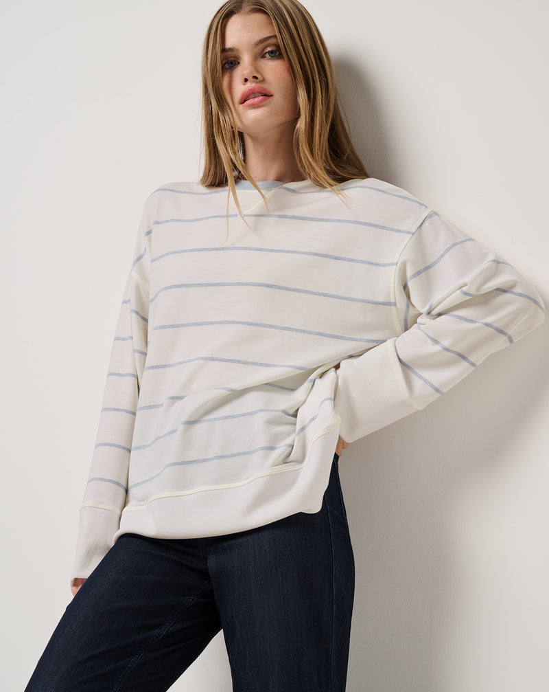 Cloud Terry Varsity Pullover