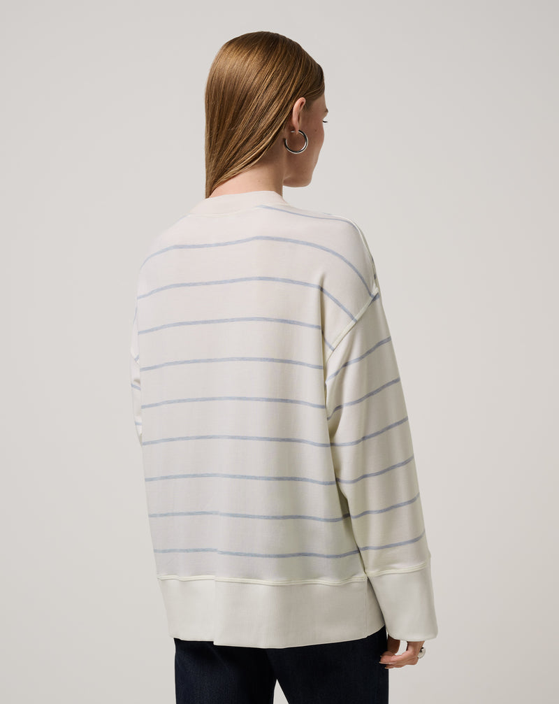Cloud Terry Varsity Pullover