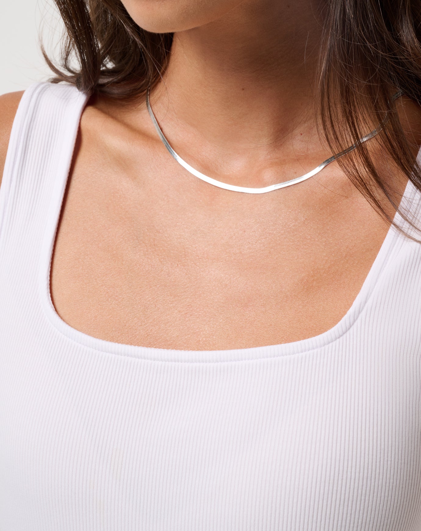 Cloud Rib Square Neck Tank