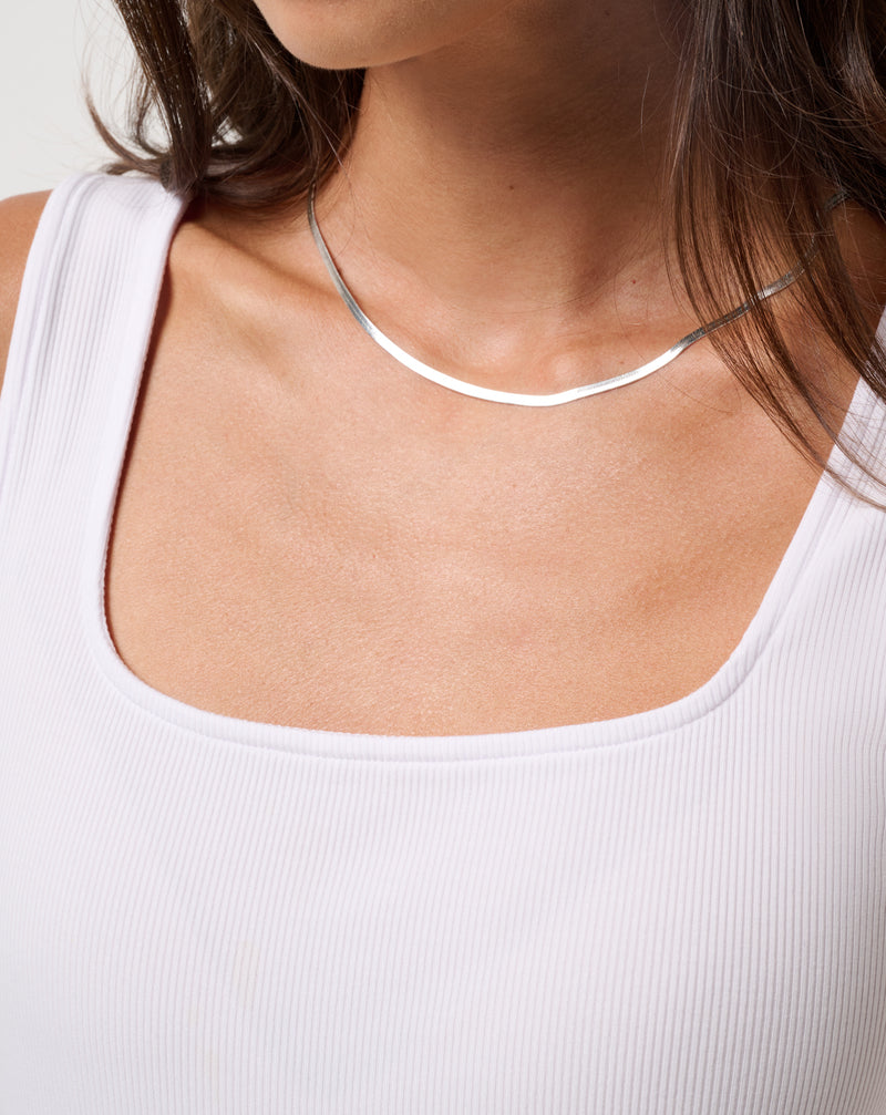 Cloud Rib Square Neck Tank