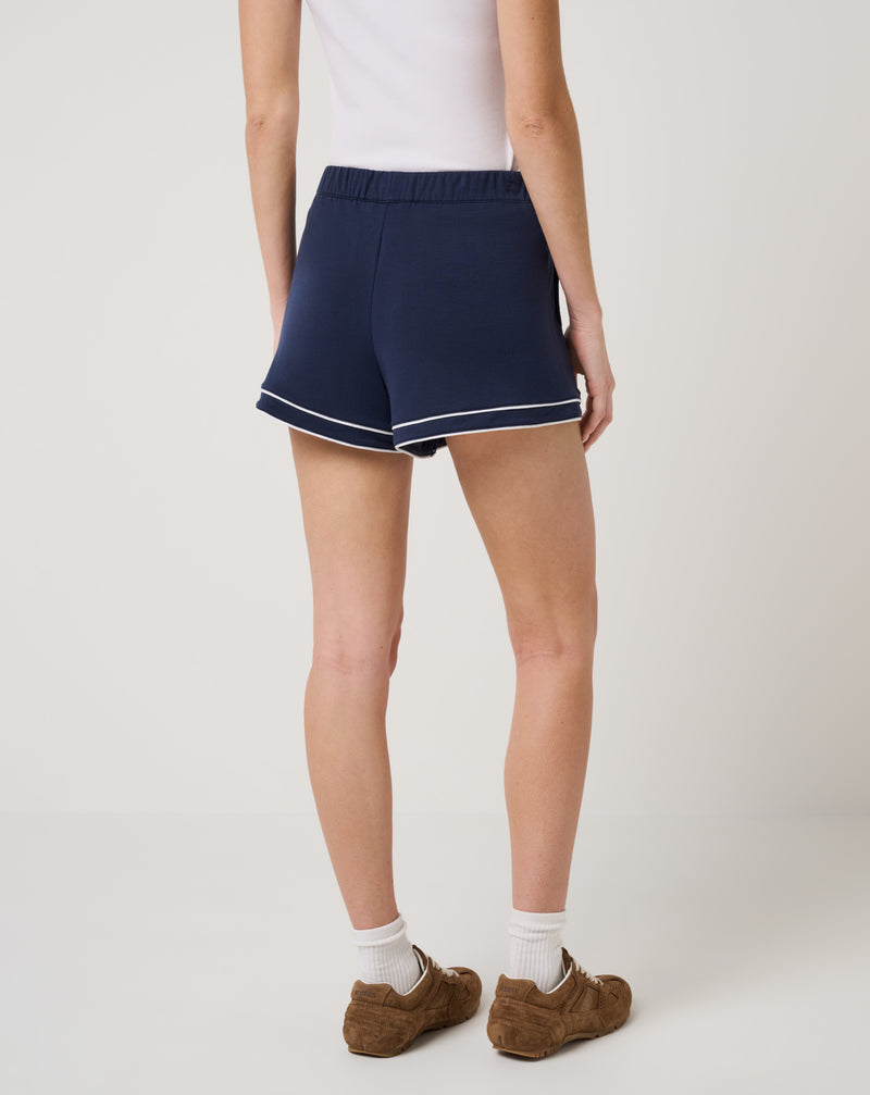Cloud Terry Varsity Short