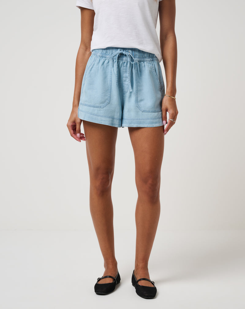 Chambray Pocket Short