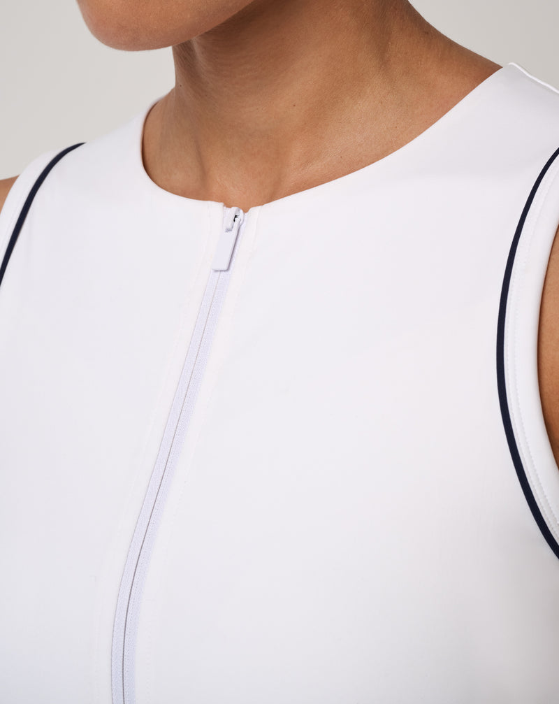 Moveknit Sunfire Zip Sport Top