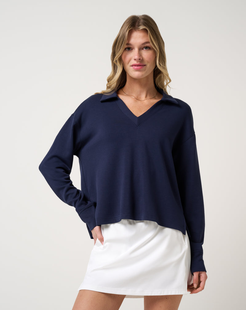 Skyloft Soft Vneck Pullover