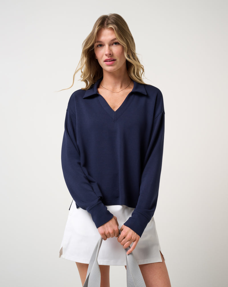 Skyloft Soft Vneck Pullover