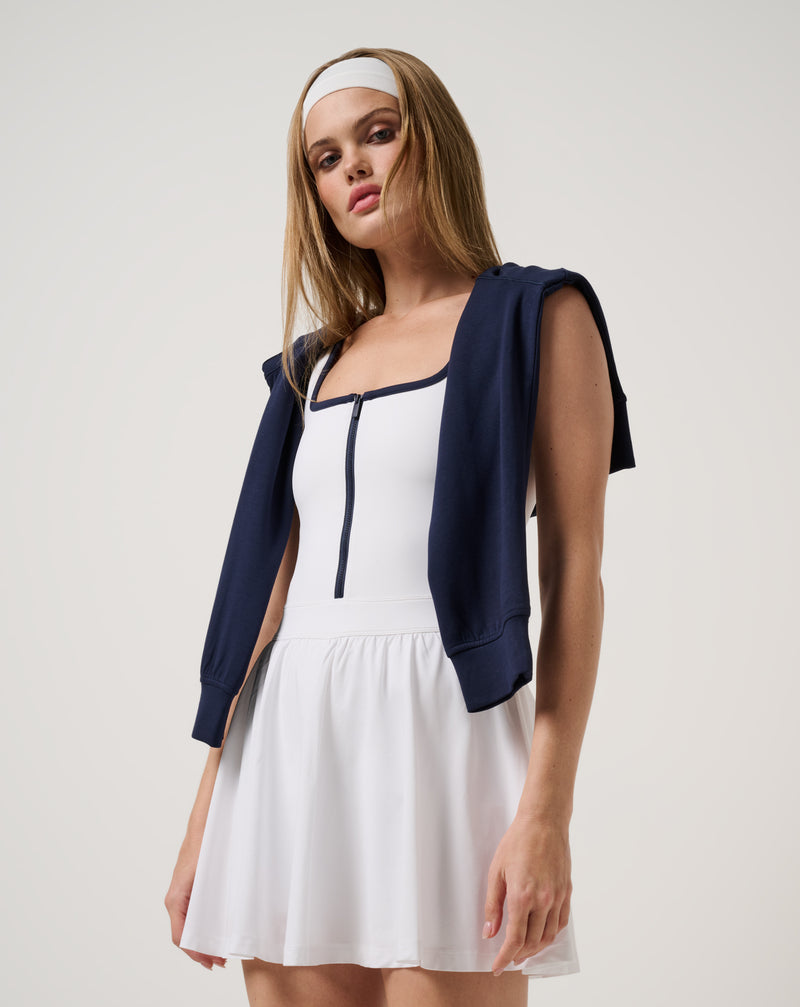 Moveknit Zip Court Dress